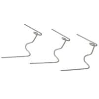 GH001 W Glazing Clips Pack of 50 ALMGH001