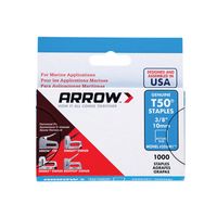 T50M 506m Monel Staples 10mm (3/8in) (Box 1000) ARRT5038MS