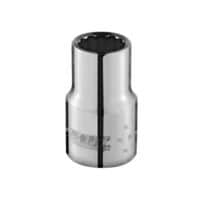 Bi-hexagon Socket 12 Point Regular 1/4in Drive 3/16in