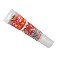 General Purpose Easi Squeeze Silicone Sealant White 80ml EVBGPSESQWH