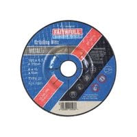 Depressed Centre Metal Grinding Disc 100 x 6.5 x 16mm FAI1006MDG