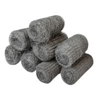 Steel Wool, Assorted Grades 20g Rolls (Pack 8) FAIASW8A