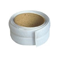 Hook & Loop Self-Adhesive Tape 20mm x 1m White FAITAPEHLW