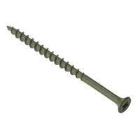 Decking Screw Pozi Compatible ST Green Anti-corrosion 4.5 X 50MM Tub 1000
