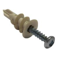 Nylon Wall Plug Rimless M5 X 25MM Bag 100