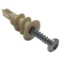Nylon Wall Plug Rimmed M10 x 50mm Bag 50 FORRMD1050M