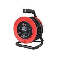 Open Drum Cable Reel 240V 13A 2-Socket 15m FPPCR15