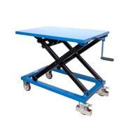 WLT50Y Winch Scissor Lift Table 500kg Capacity