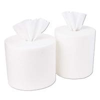 Centre Feed Roll 2 Ply White, Pack of 6