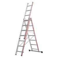Red Line Combination Ladder 3 x 7