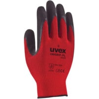 Unigrip PL 6628 Latex-coated Safety Gloves, Red, Size L