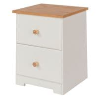 Colorado 2 Drawer Petite Bedside Cabinet