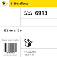 6120 Abrasive Fleece, Ultra Fine S XS, 125MMX10M, for Even Surface Finishes