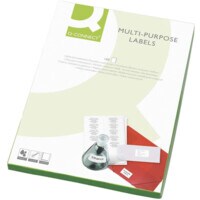 Multi-purpose Labels, 139X99MM, 4 Per Sheet, White (Pk-400)