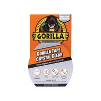 Gorilla Tape 48mm x 8.2m Crystal Clear GRGCLTAPE48