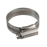 1X Stainless Steel Hose Clip 30 - 40mm (1.1/8 - 1.5/8in) JUB1XSS