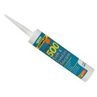 500 Bath & Sanitary Silicone Sealant Ivory 290ml EVB500IV