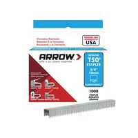 T50 Staples Stainless Steel 506SS 10mm (3/8in) (Box 1000) ARRT5038SS