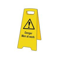 Danger Men At Work - Heavy Duty 'A' Board SCA4710