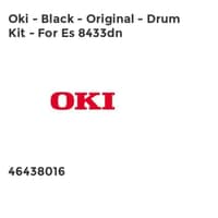 Oki - Black - Original - Drum Kit - For Es 8433dn