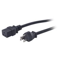 - Power Cable - Iec 60320 C19 To Nema 5-15 (M) - 2.4 M - Black - For P/N: Smt2200i-Ar, Smt2200r2i-Ar, Smt3000i-Ar, Smt3000r2i-Ar, Smx3000hvtus, Srt10rmxlix806