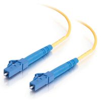 C2g Lc-Lc 9/125 Os1 Duplex Singlemode Pvc Fiber Optic Cable (Lszh) - Patch Cable - Lc Single-Mode (M) To Lc Single-Mode (M) - 5 M - Fibre Optic - Duplex - 9 / 125 Micron - Os1 - Halogen-Free - Yellow