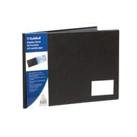 Display Book Landscape 24 Pocket A3 Black GDB24/L