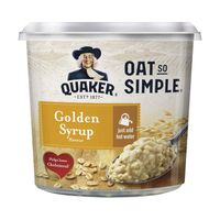 Oat So Simple Golden Syrup Porridge Pot 57g, Pack of 8 121256