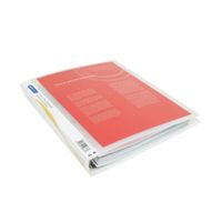 Presentation Four-Ring Binder 25mm A4 Clear (Pack of 10) 0717