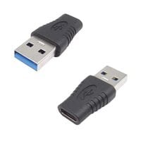 USB 3 Adapter A Male to Type C Female + OTG Black 26-0420
