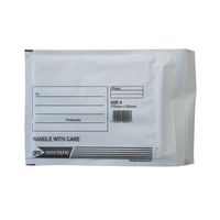 Bubble Lined Envelope Size 4 180X265mm White, Pack of 100 - KF71449