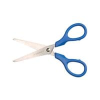 Scissors 130mm Ergonomic Red or Blue CB101229