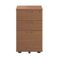 Tall Under Desk Pedestal 3 Drawer Nova Oak - KF90260