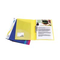 Clamp Binder A4 Assorted (Pack of 10) 0793