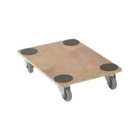 Brown Economy Wooden Dolly 910 x 610 x 135mm 329332