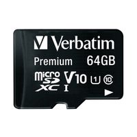 Premium SDXC Micro Card 64GB with Adapter 44084