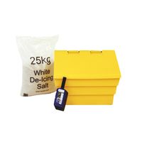 50Litre Grit Bin and 25kg Salt Kit 389115