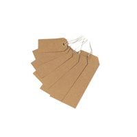 Strung Tag 70 x 35mm Buff, Pack of 1000 - KF01596