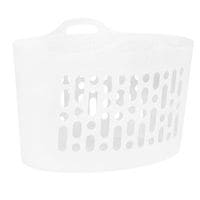 Ice White Flexi-Store Laundry Basket 8 Litre