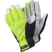 293 Tegera Leather Glove Winter - Lined Hi-vis Colour Size 10