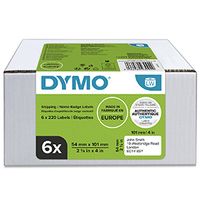 99014 6PK LW Shipping Labels 54 x 101mm