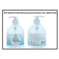 Fresh 500ml Medical Grade 70% Alcohol Gel Pump