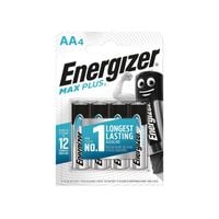 MAX PLUS AA Alkaline Batteries (Pack 4) ENGMAXPAA4