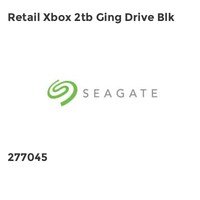 Retail Xbox 2tb Ging Drive Blk