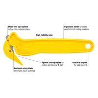 Disposable Film Cutters -Yellow