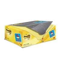 Post-it Notes Value Pack 76x127mm 100 Sheets Canary Yellow (Pack 20) 655CY-VP20