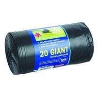 Extra Large Refuse Sacks 120 Litre Roll 20 Sacks 0703128