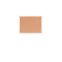 Cork Noticeboard Pine Wood Frame 400x300mm