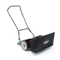 45cm (18") 'Contact Free' Sidewheel Hand Push Lawnmower