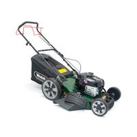 53cm (21") Supreme 4 in 1 Self Propelled High Wheel Petrol Rotary Lawnmower with New 4 Tip Blade System